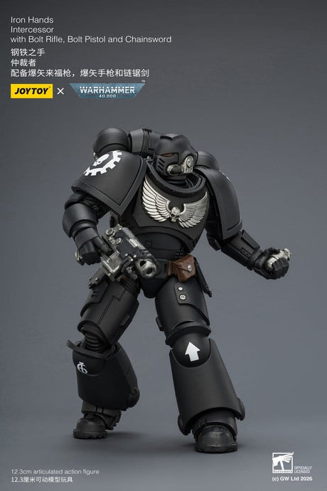 Warhammer 40,000 Action Figure Iron Hands Intercessor 12 cm