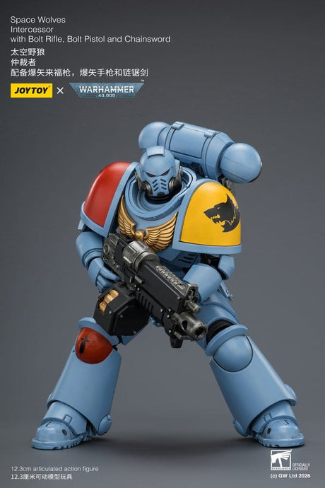 Warhammer 40,000 Action Figure Space Wolves Intercessor 12 cm