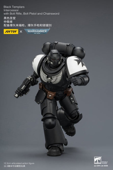 Warhammer 40,000 Action Figure Black Templars Intercessor 12 cm