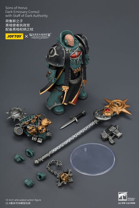 Warhammer The Horus Heresy Action Figure Sons of Horus Dark Emissary Consul 12 cm