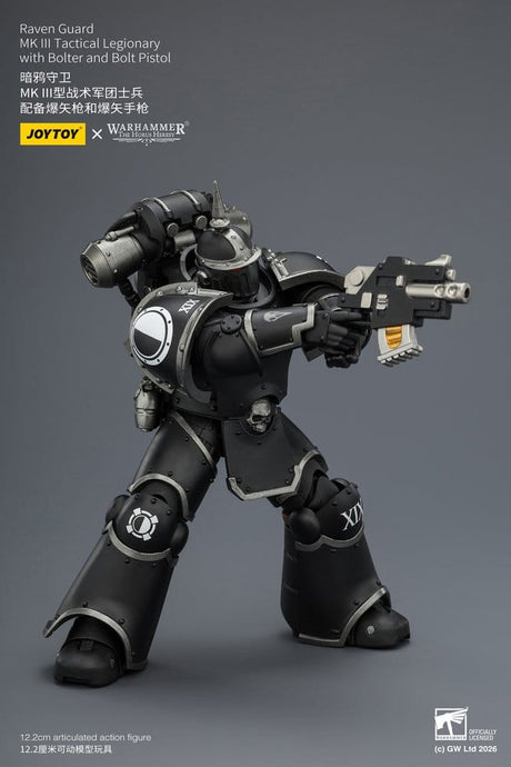 Warhammer 40,000 Action Figure Raven Guard MK III Tactical Legionary 12 cm
