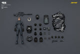 Dark Source Steel Ride Corps Action Figure Sniper Cinder 8 cm