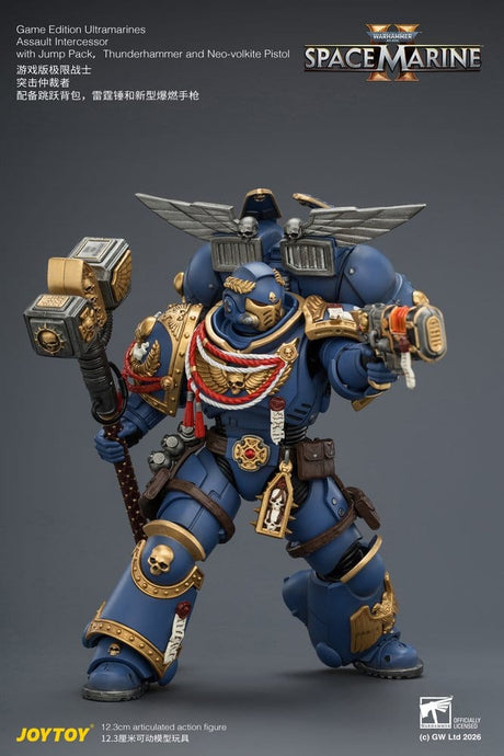Warhammer Action Figure Game Edition Ultramarines Assault Intercessor 12 cm