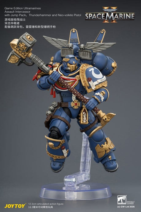 Warhammer Action Figure Game Edition Ultramarines Assault Intercessor 12 cm