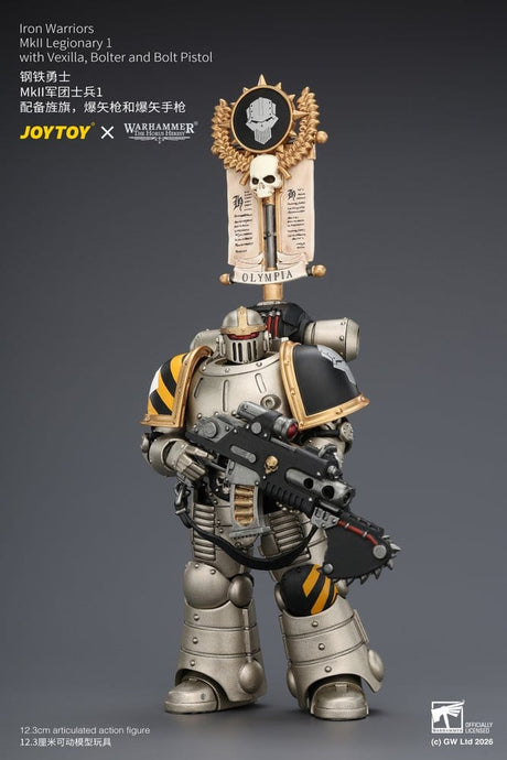 Warhammer The Horus Heresy Action Figure Iron Warriors MkII Legionary 1 12 cm
