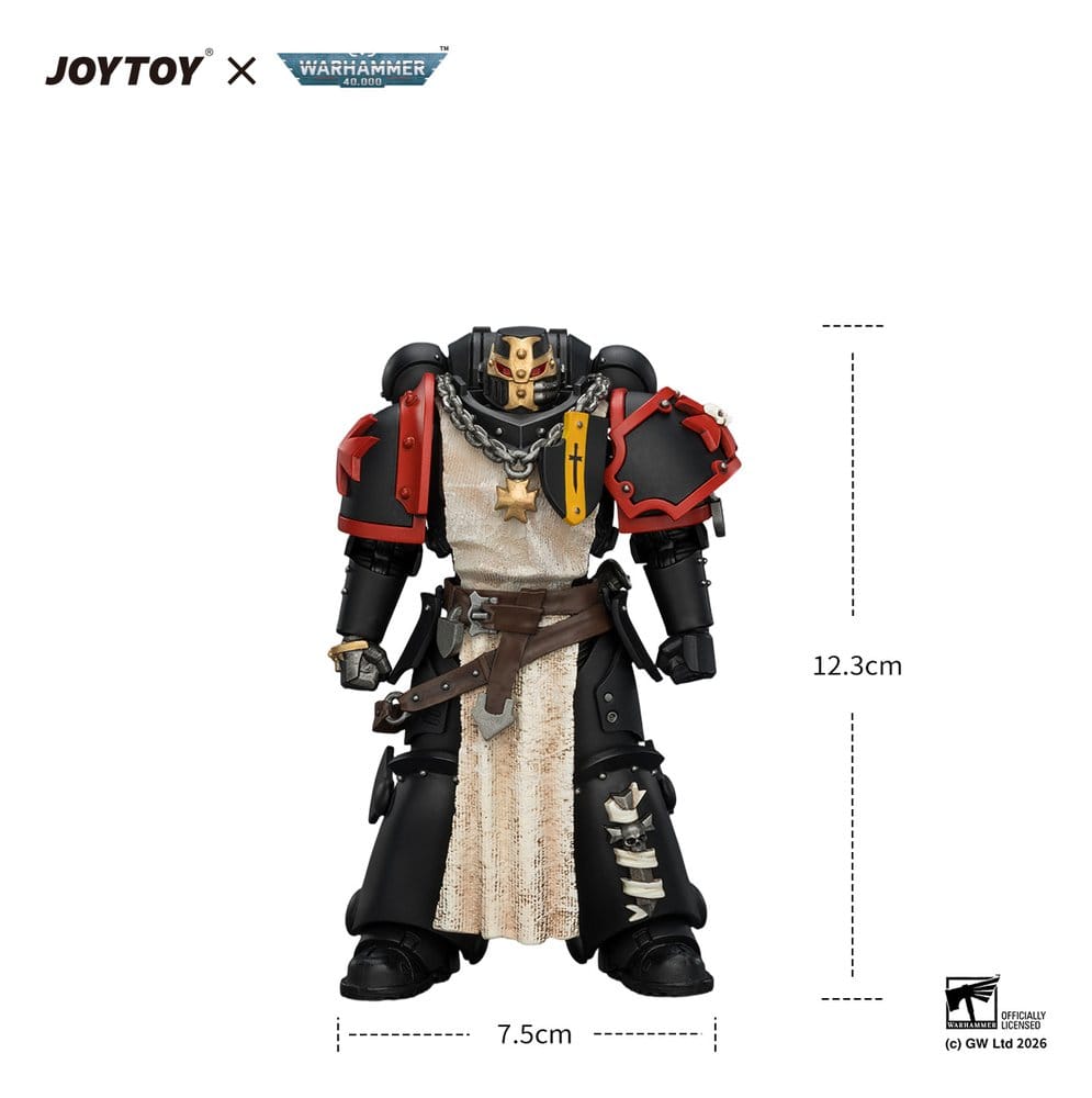 Warhammer Action Figure Black Templars Crusader Ancient 12 cm