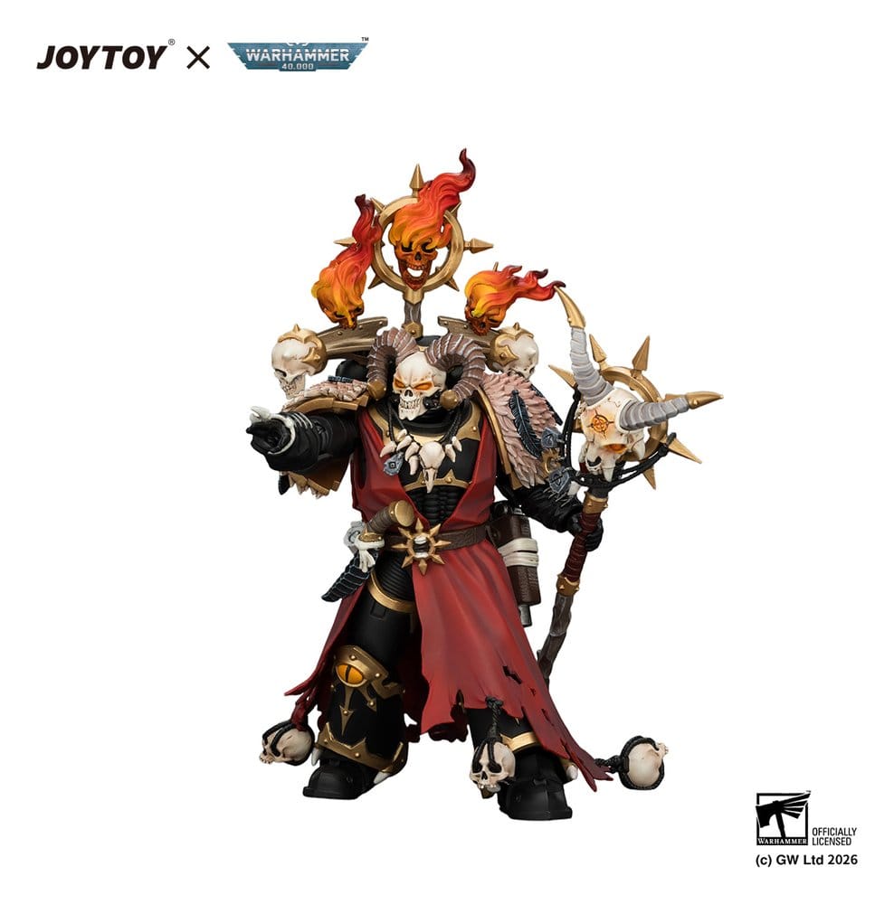 Warhammer Action Figure Black Legion Master of Possession 13 cm