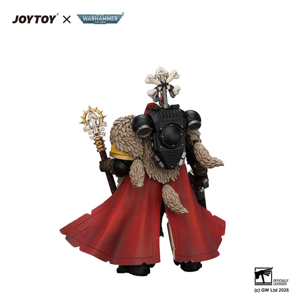 Warhammer Action Figure Space Wolves Wolf Priest 12 cm