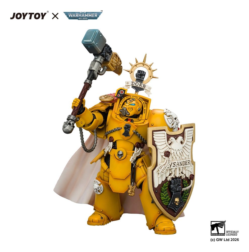 Warhammer Action Figure Imperial Fists Darnath Lysander 14 cm