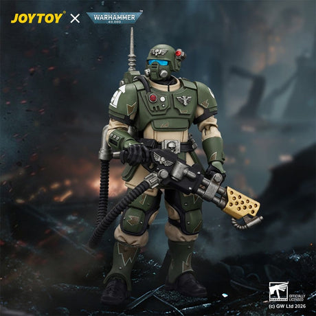 Warhammer Action Figure Astra Militarum Kasrkin 2 with Flamer