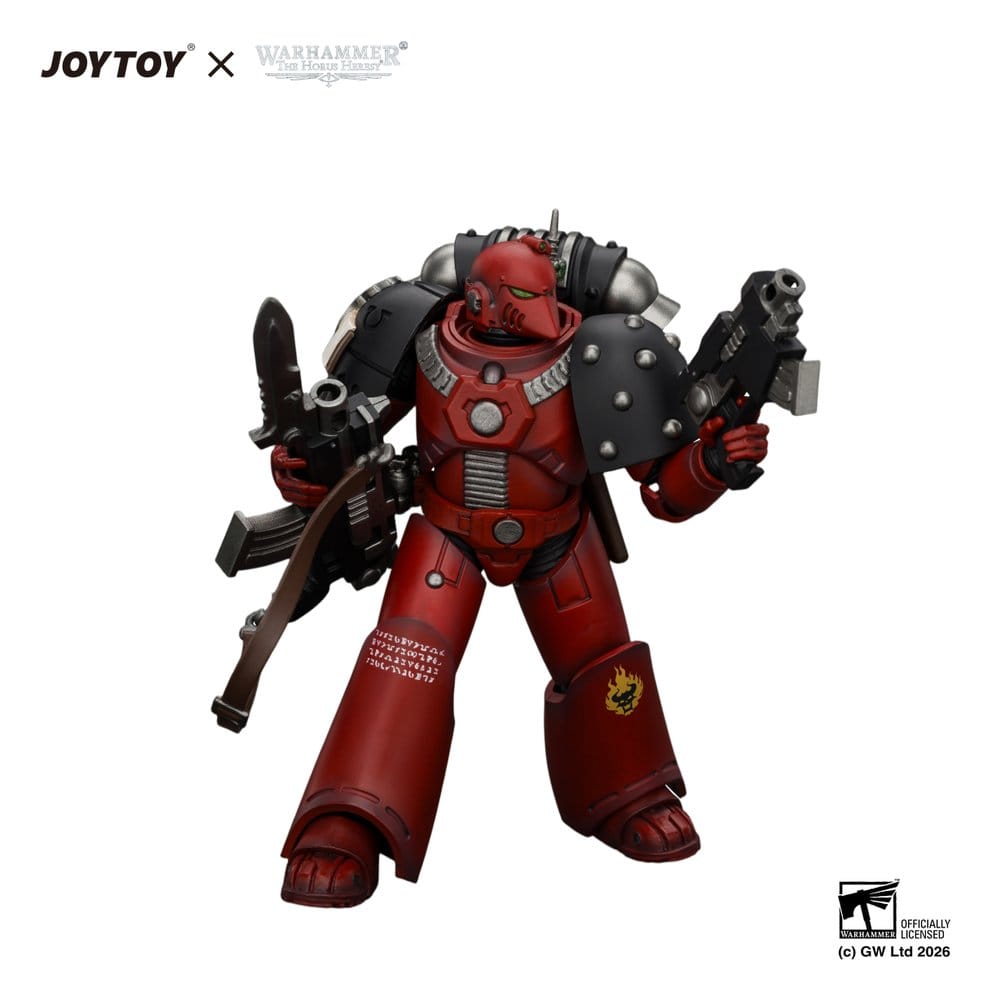 Warhammer The Horus Heresy Word Bearers MkVI Tactical Sergeant 12 cm