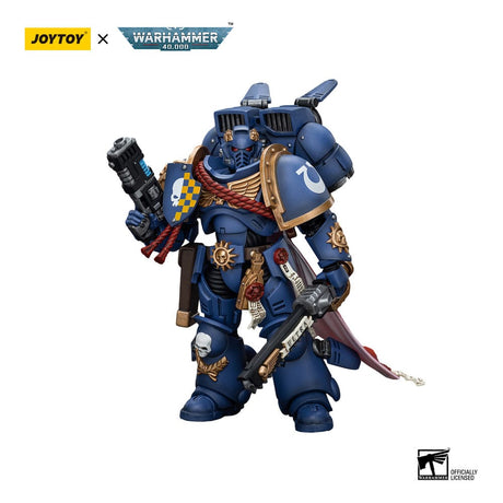 Warhammer 40k Ultramarines Captain With Jump Pack 12 cm 1/18 Action Figure
