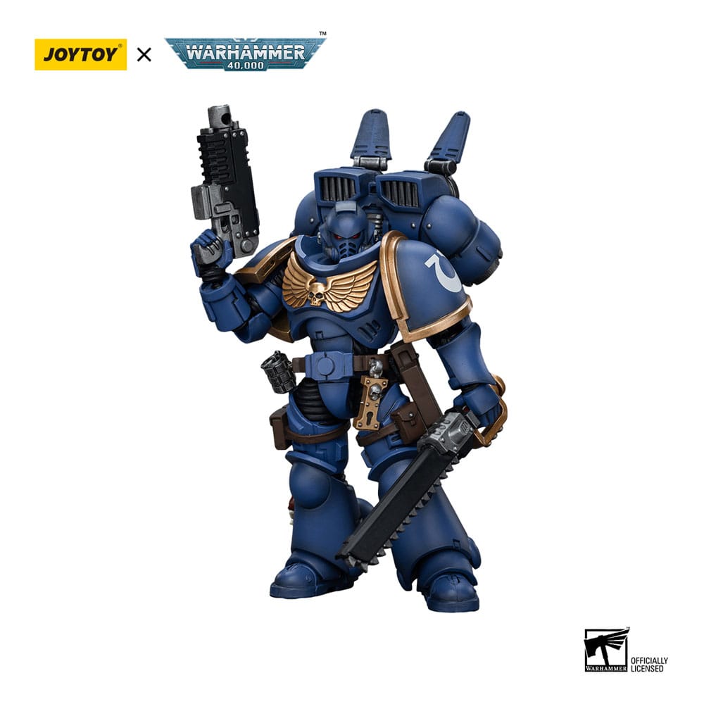 Warhammer 40k Ultramarines Jump Pack Intercessors Intercessor 1 12 cm 1/18 Action Figure