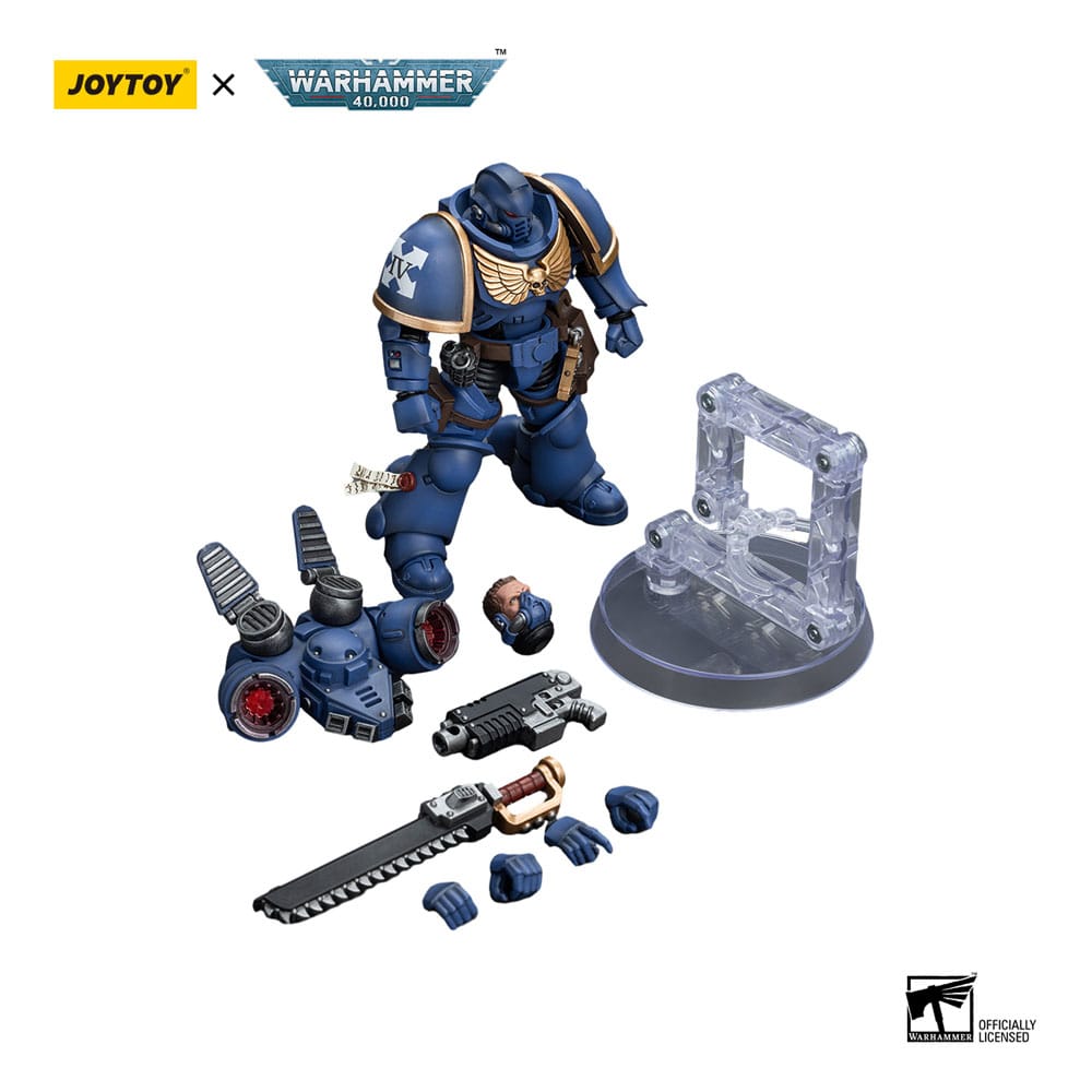 Warhammer 40k Ultramarines Jump Pack Intercessors Intercessor 1 12 cm 1/18 Action Figure