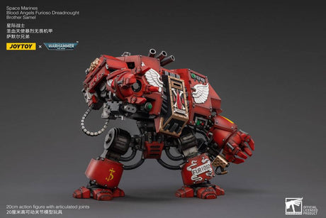 Warhammer 40k Blood Angels Furioso Dreadnought Brother Samel 20 cm 1/18 Action Figure