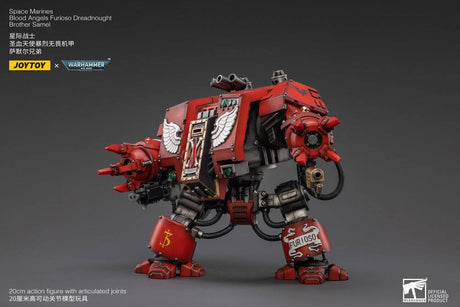Warhammer 40k Blood Angels Furioso Dreadnought Brother Samel 20 cm 1/18 Action Figure