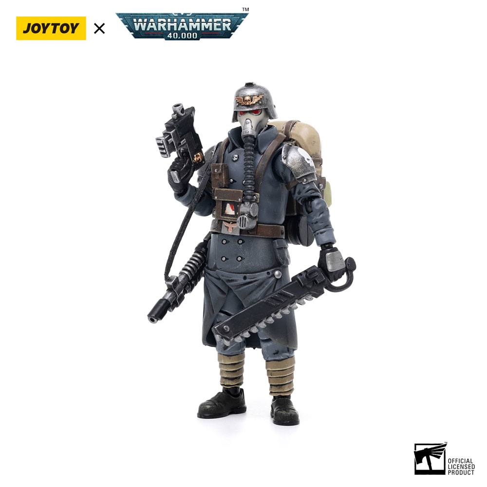 Warhammer 40k Death Korps of Krieg Veteran Squad Sergeant 10 cm 1/18 Action Figure