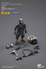 Warhammer 40k Death Korps of Krieg Veteran Squad Sergeant 10 cm 1/18 Action Figure