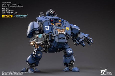 Warhammer 40,000 Action Figure 1/18 Ultramarines Redemptor Dreadnought Brother Dreadnought Tyleas 30 cm Reproduction