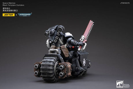 Warhammer 40k Black Templars Outrider Bike 22 cm 1/18 Action Figure