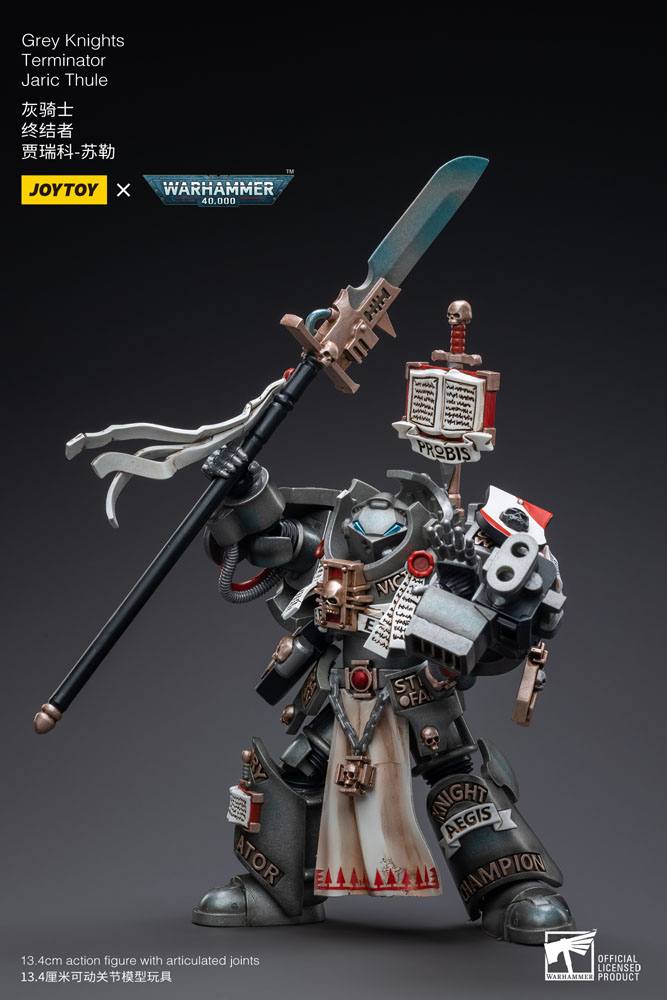 Warhammer 40k Grey Knights Terminator Jaric Thule 13 cm 1/8 Action Figure
