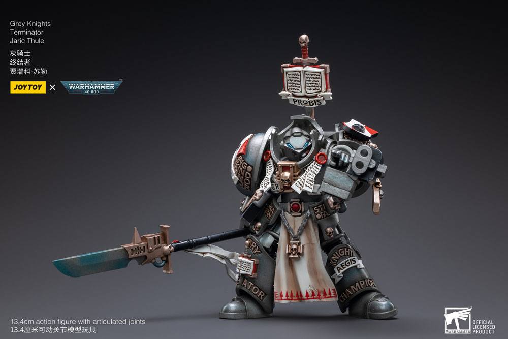 Warhammer 40k Grey Knights Terminator Jaric Thule 13 cm 1/8 Action Figure
