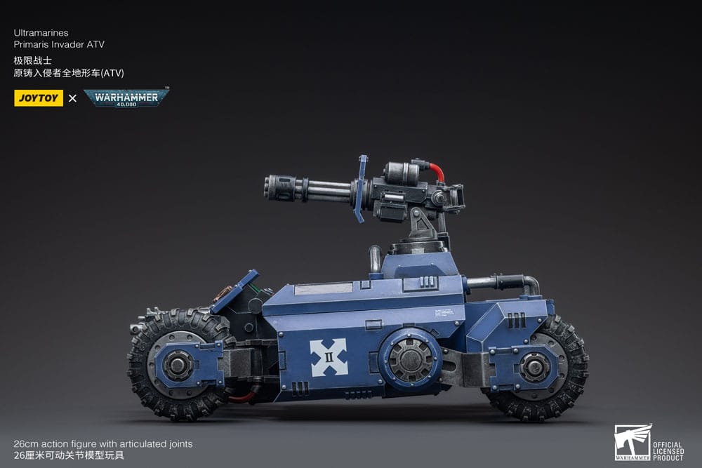 Warhammer 40k Ultramarines Primaris Invader ATV 26cm 1/18 Scale Vehicle