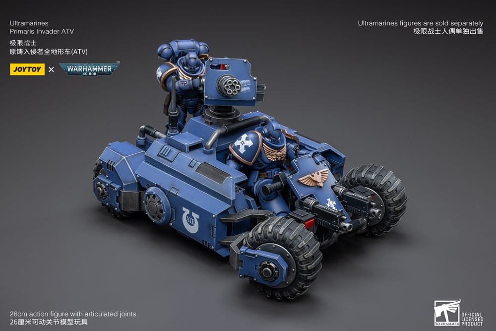 Warhammer 40k Ultramarines Primaris Invader ATV 26cm 1/18 Scale Vehicle