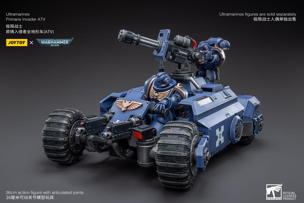 Warhammer 40k Ultramarines Primaris Invader ATV 26cm 1/18 Scale Vehicle