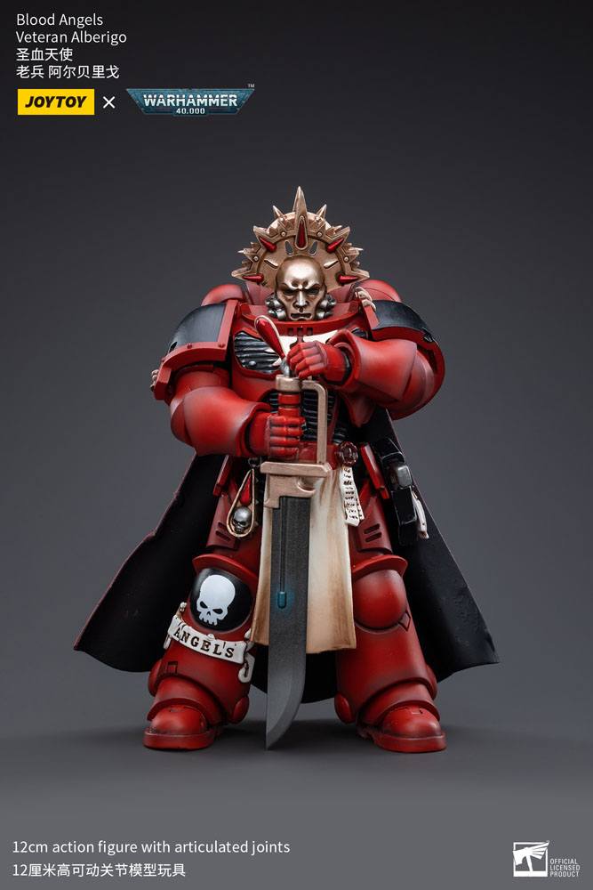 Warhammer 40k Blood Angels Veteran Alberigo 12 cm 1/18 Action Figure