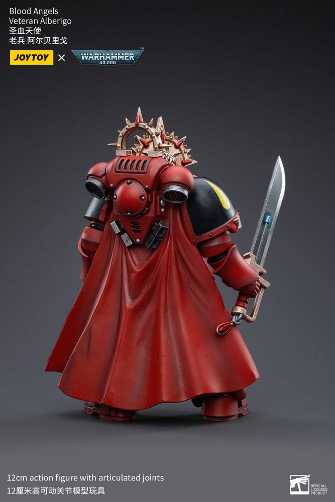 Warhammer 40k Blood Angels Veteran Alberigo 12 cm 1/18 Action Figure