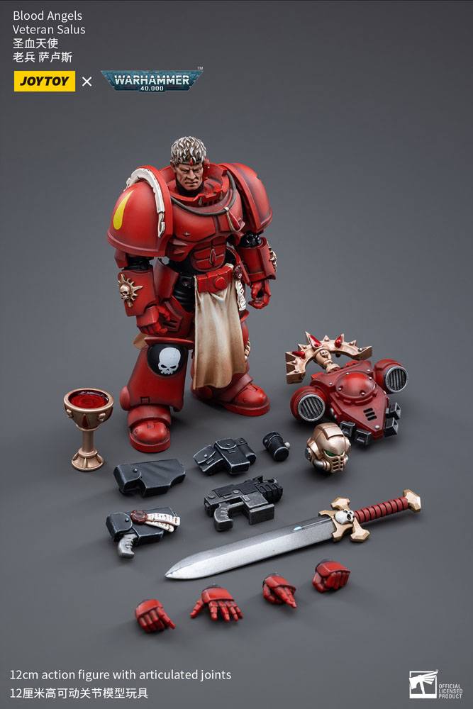 Warhammer 40k Blood Angels Veteran Salus 12 cm 1/18 Action Figure