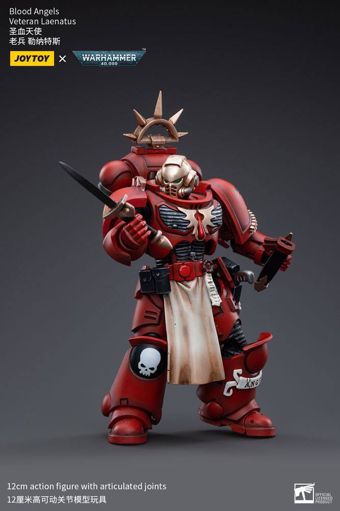 Warhammer 40k Blood Angels Veteran Laenatus 12 cm 1/18 Action Figure