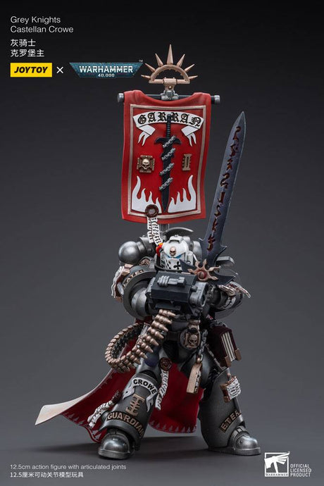 Warhammer 40k Action Figure 1/18 Grey Knights Castellan Crowe 12 cm