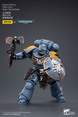 Warhammer 40k Space Wolves Claw Pack Sigyrr Stoneshield 12cm 1/18 Scale Action Figure