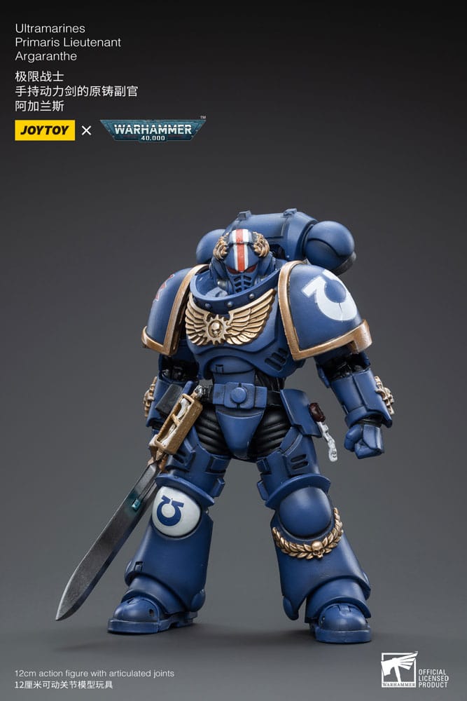 Warhammer 40k Ultramarines Primaris Lieutenant Argaranthe 12cm 1/18 Scale Action Figure