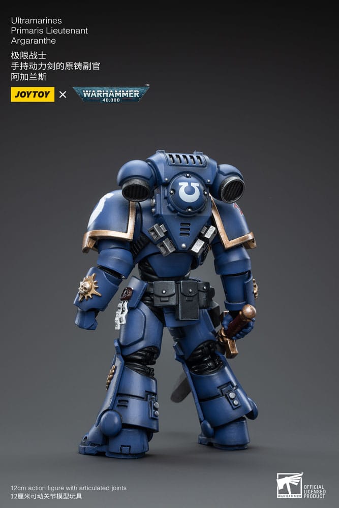 Warhammer 40k Ultramarines Primaris Lieutenant Argaranthe 12cm 1/18 Scale Action Figure