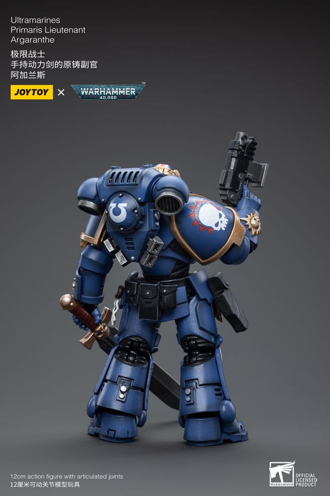 Warhammer 40k Ultramarines Primaris Lieutenant Argaranthe 12cm 1/18 Scale Action Figure