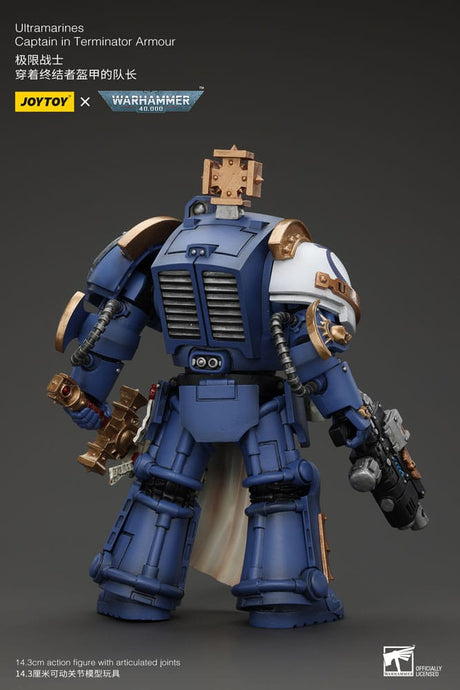 Warhammer 40k Ultramarines Captain In Terminator Armour 14 cm 1/18 Action Figure