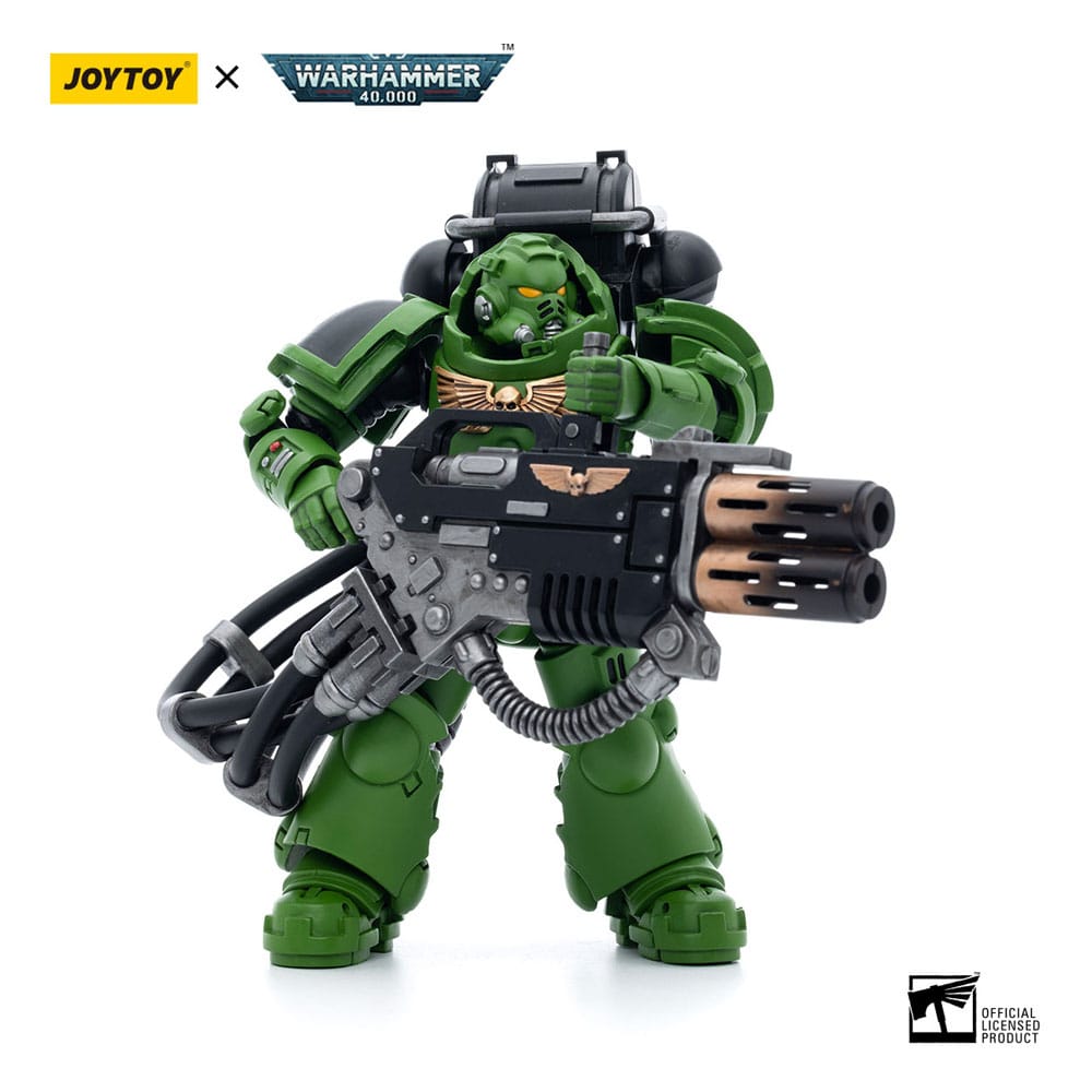 Warhammer 40k Salamanders Eradicators Brother Xavak 12 cm 1/18 Action Figure