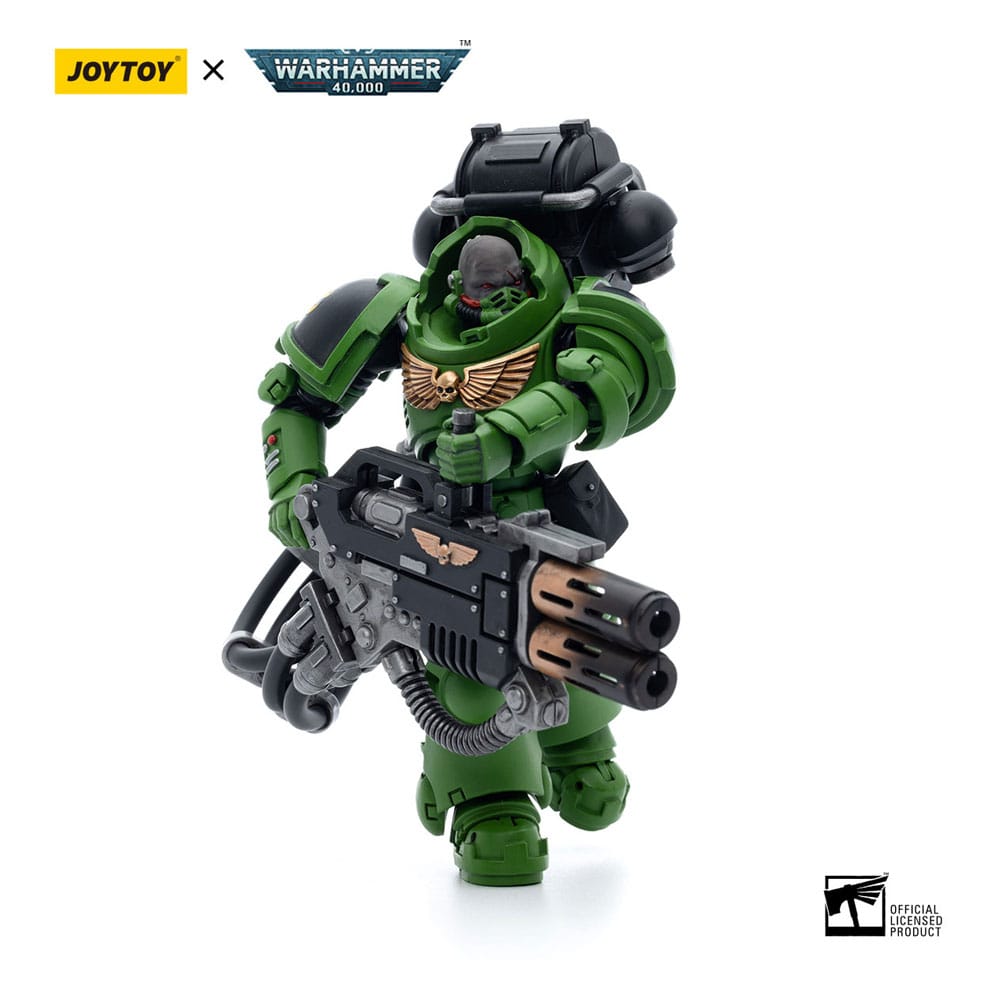 Warhammer 40k Salamanders Eradicators Brother Xavak 12 cm 1/18 Action Figure