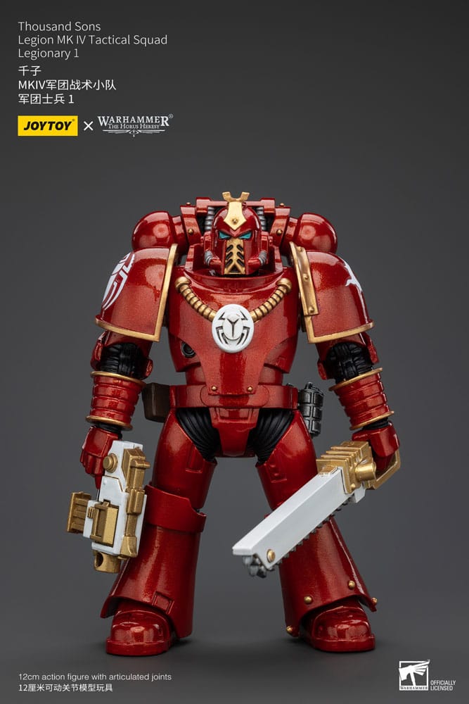 Warhammer The Horus Heresy Thousand Sons Legion MK IV Tactical Squad Legionary 1 12 cm 1/18 Action Figure