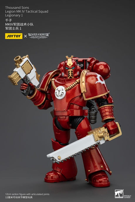 Warhammer The Horus Heresy Thousand Sons Legion MK IV Tactical Squad Legionary 1 12 cm 1/18 Action Figure