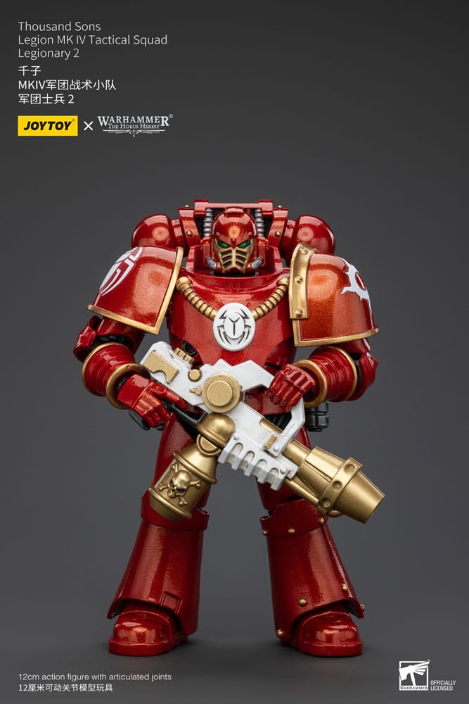 Warhammer The Horus Heresy Thousand Sons Legion MK IV Tactical Squad Legionary 2 12 cm 1/18 Action Figure