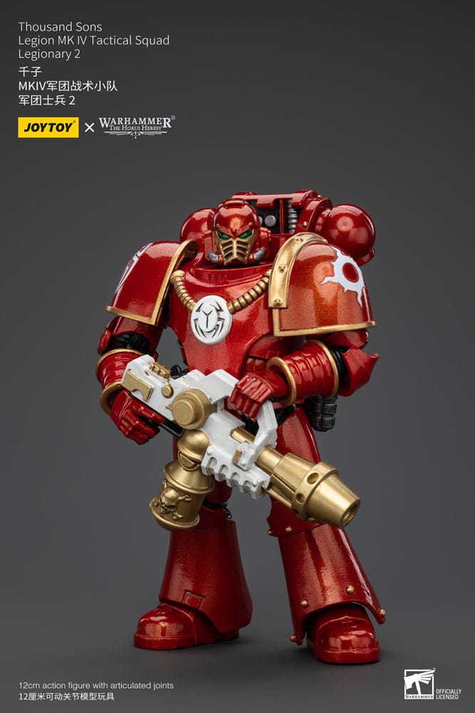 Warhammer The Horus Heresy Thousand Sons Legion MK IV Tactical Squad Legionary 2 12 cm 1/18 Action Figure