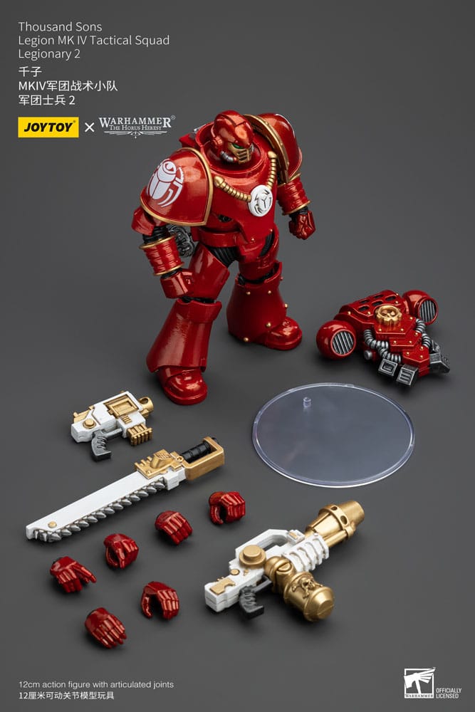 Warhammer The Horus Heresy Thousand Sons Legion MK IV Tactical Squad Legionary 2 12 cm 1/18 Action Figure
