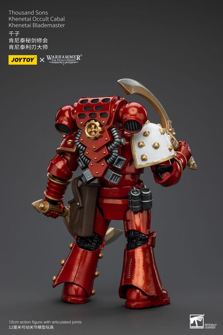 Warhammer The Horus Heresy Thousand Sons Khenetai Occult Cabal Khenetai Blademaster 12 cm 1/18 Action Figure