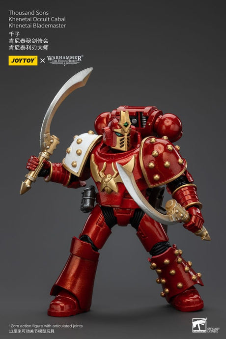 Warhammer The Horus Heresy Thousand Sons Khenetai Occult Cabal Khenetai Blademaster 12 cm 1/18 Action Figure