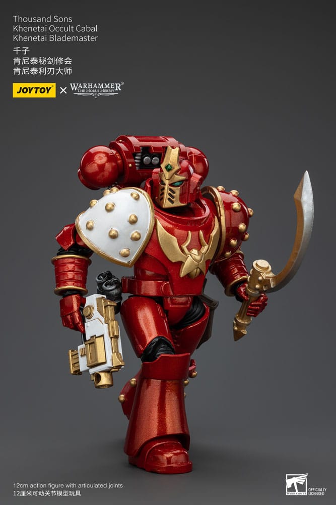 Warhammer The Horus Heresy Thousand Sons Khenetai Occult Cabal Khenetai Blademaster 12 cm 1/18 Action Figure