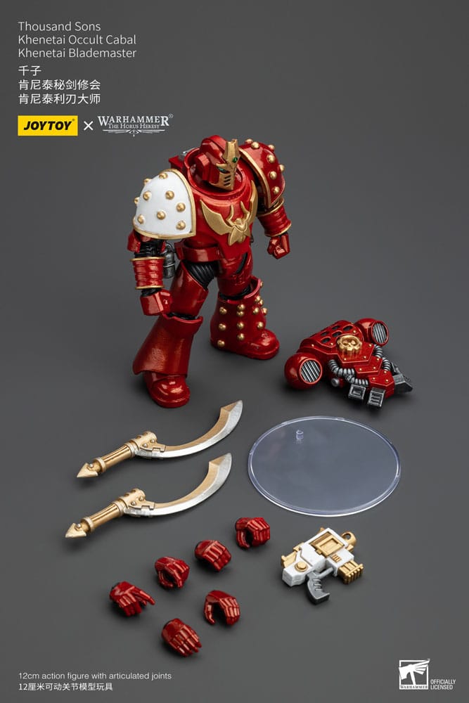 Warhammer The Horus Heresy Thousand Sons Khenetai Occult Cabal Khenetai Blademaster 12 cm 1/18 Action Figure